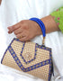 Kavra Handcrafted Woven Jute Handle Bag