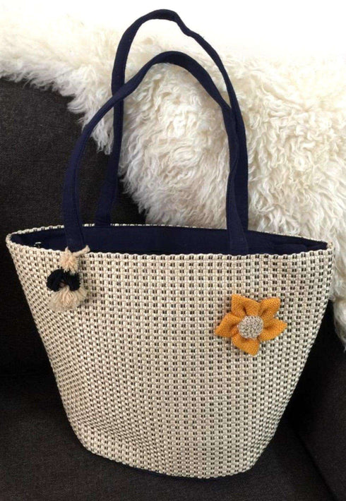 Kavra Handcrafted Woven Multipurpose Jute Tote Bag