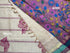 Baked Pink Semi Kanchi Cotton Kalamkari Hand Paint Handloom Saree with Contrast Pallu and Border