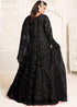 Black Net Designer Anarkali Suit