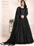 Black Net Designer Anarkali Suit