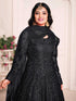 Black Net Designer Anarkali Suit